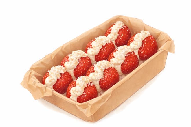 STRAWBERRY YOGURT SANDWICH草莓酸奶夹